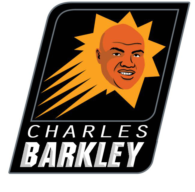 Phoenix Suns Charles Barkley Logo iron on transfers